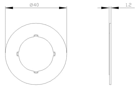 SIEMENS Bezeichnungsschild sw rnd  40mm 3SU1900-0BG16-0RU0 deutsch Hochlauf