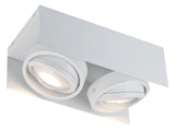 MEGATRON LED-Anbauleuchte 2x7W 2700K ws Cardano MT67034 940lm