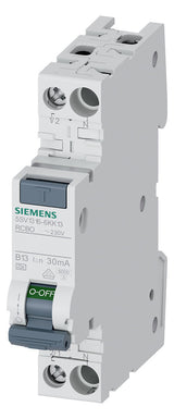 SIEMENS FI/LS-Schutzschalter B13 2p A 1p 5SV1316-6KK13 0,03A 6kA 1TE 230V