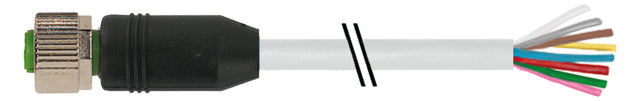 MURR Sensor-Aktorkabel 8p 10m M12 Female 7000-17041-2921000 ger fr.Ende PUR