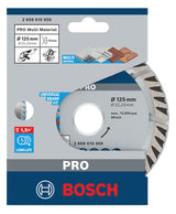 BOSCH-EW Diamant-Trennscheibe 125x10mm 2608615059 f.Backstein f.Beton f.Metall