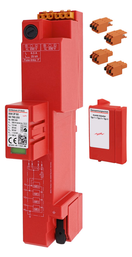 DEHN SE Kombi-Ableiter Sammelsch 4p 2TE DSH ZP B2 SG TNS 255 230VAC 1,5kV