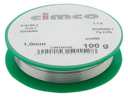 CIMCO Lötdraht  1mm 250g m.Flussmittel 150154 2,5%