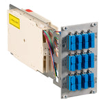 Moduleinschub 3HE/14TE, 9/125µ OS2, 12x SC/APC Duplex grün Stück