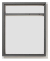 SIEDLE Rahmen-Türstation 20f UP gr alu KR 611-5/4-0 DG 531x431x38mm