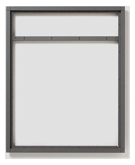 SIEDLE Rahmen-Türstation 20f UP gr alu KR 611-5/4-0 DG 531x431x38mm