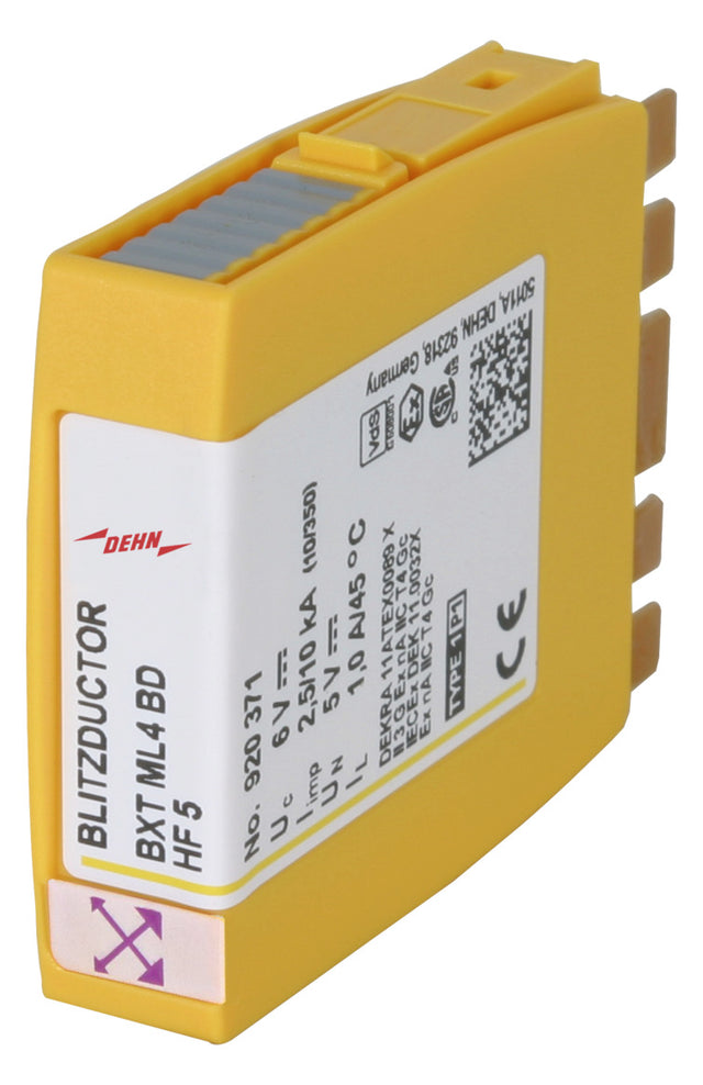 DEHN SE Kombiableiter 5VDC 11Va-a 10kA BXT ML4 BD HF 5 550Va-e Basiselem