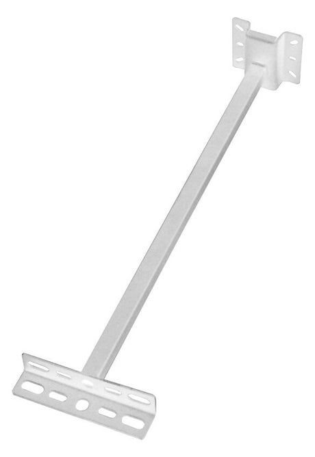 DOTLUX Ausleger Wandhalterung für Baustrahler 50cm lang weiß