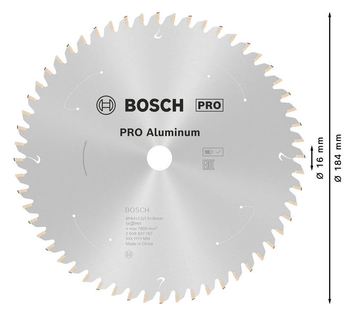 BOSCH-EW Kreissägeblatt  184mm 16mm 2608837767