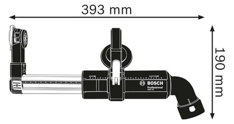 BOSCH-EW Schlauch/Aufsatz-Set sw Zubehör Professional GDE 16 Plus