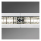 REGIOLUX LED-Rasterleuchte 36W 4000K ws procube -CUAX/1500-1 4600 840 DALI2 4272