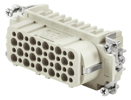 WEIDMÜLLER Kontakteinsatz Buchse 40p 10A HDC HD 40 FC Crimp 250V 0,5-2,5qmm