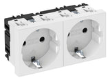 BETTERMANN Steckdose 2f rws mt GEB-K STD-D0 RW2 m.BS IP20