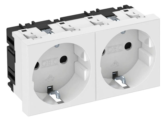 BETTERMANN Steckdose 2f rws mt GEB-K STD-D0 RW2 m.BS IP20