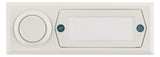 GROTHE Klingeltaster Kst ws AP rechteck COMBIFIX ETA 2121A m.NamSchild 18mm