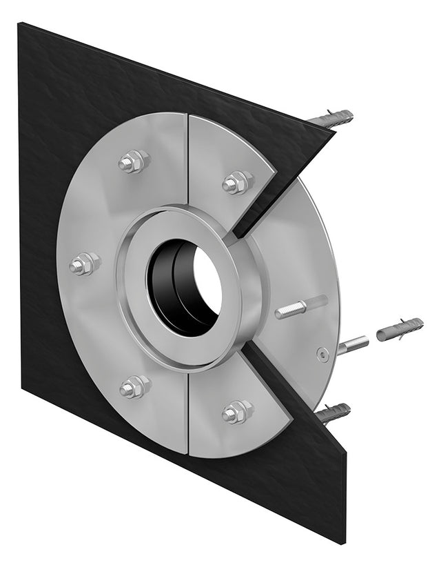 Doyma Curaflex F/2/SD/6 DN 400 für 328,0 - 333,0 V2A / EPDM | 106632840020