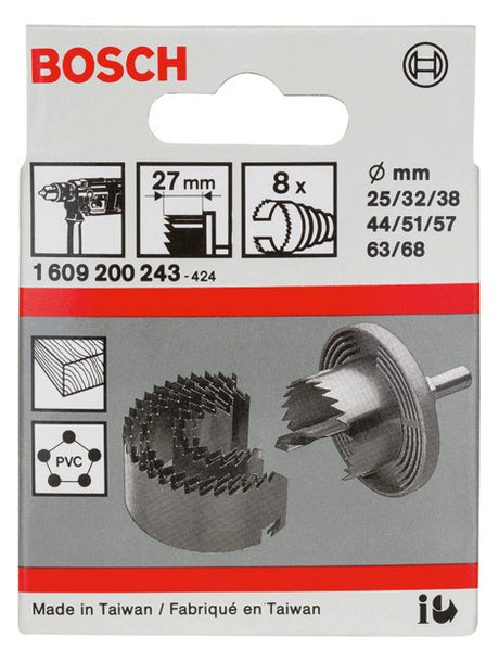 BOSCH-EW Lochsägenset 8tlg 8xLochsäge 1609200243 Karton