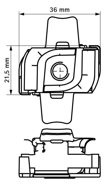 WALRAVEN Flügelmutter RapidStrut M10 BUP - brandgeprüft