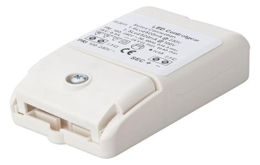BARTHELME LED-Trafo 12W 0-500mA 24V IP40 66000500 Kstgeh stat 70x42x20mm