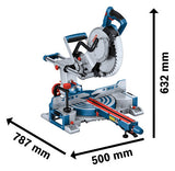 BOSCH-EW Akku-Kappsäge 18V 90mm 0-48° Professional GCM 18V-254 D (solo, C)  25