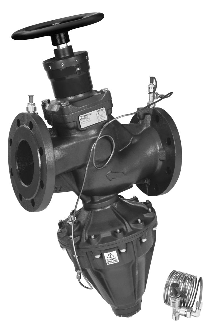 Honeywell Diff-dr. Reg.Vent. Kombi-Auto Grauguss, PN 16, DN 65, 80 - 160 kPa | V70002065