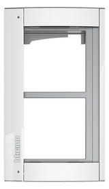 LEGRAND Rahmen-Türstation 2f UP ws Alu Bticino 350222 138x235x15mm