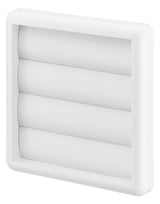 Helios Verschlussklappe, selbsttätig VK 125, 125 mm, weiss | 00857