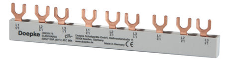 DOEPKE Phasenschiene 3ph 17,5mm 159mm Eurovario EV-S G 3.9.120 10qmm 120A