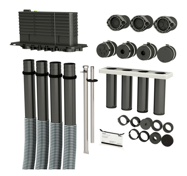 Hauff MSH Bauherrenpaket Basic ohne Keller/ Reihe/ mit 15 mtr. Schlauch | 3030300159