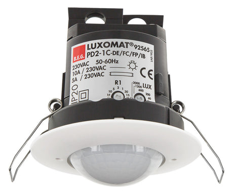 BEG Präsenzmelder 360° EB ws IP20 fernb PD2-M-1C-DE Präsenzmelder 2300W