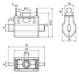 DEHN SE Anschlusselement EuK 35qmm 4,9kA EP NH00 TI SN7379
