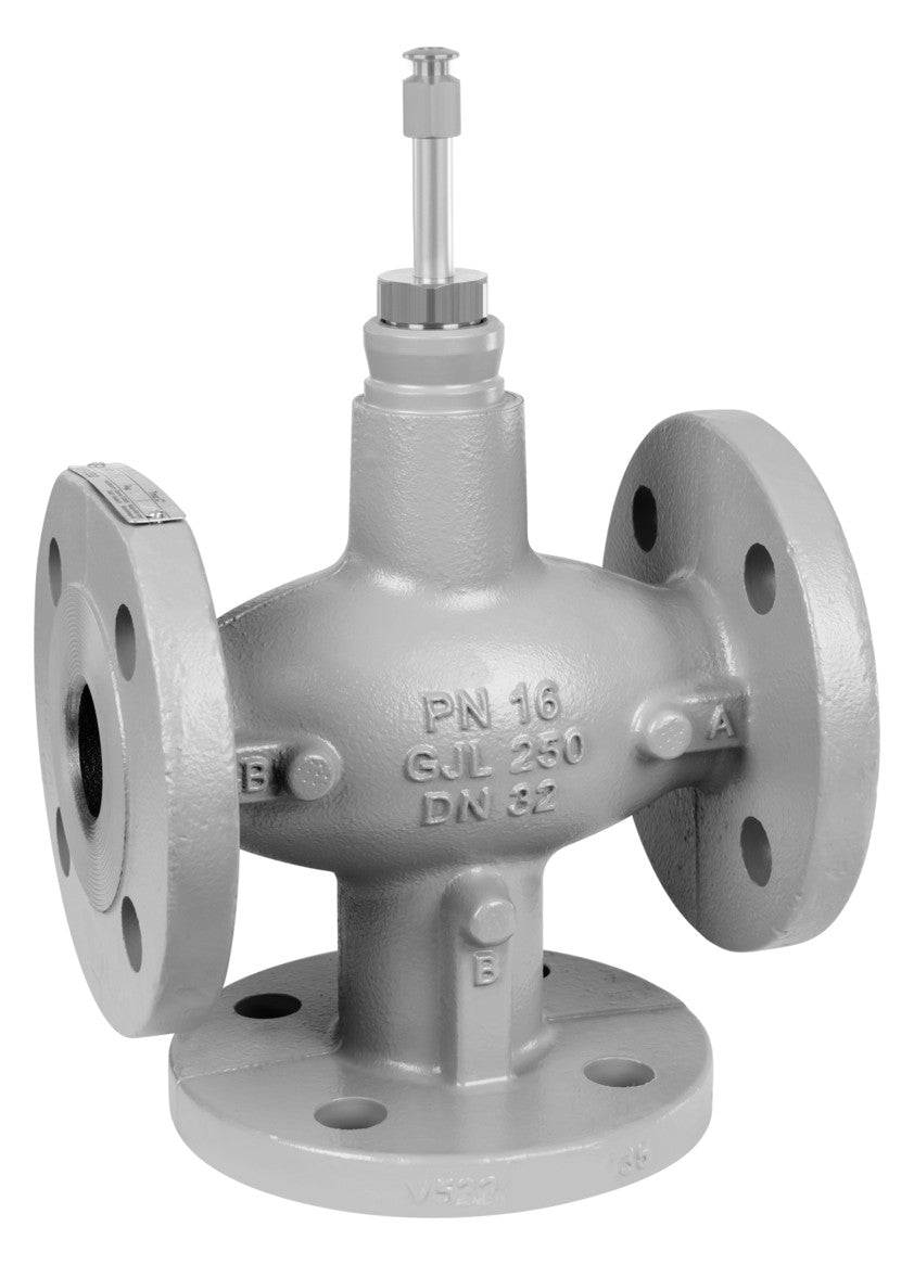 Honeywell Dreiwegeventil XF-B Grauguss, PN16, Flansch DN20, kvs 6,3 | XF20B6.3