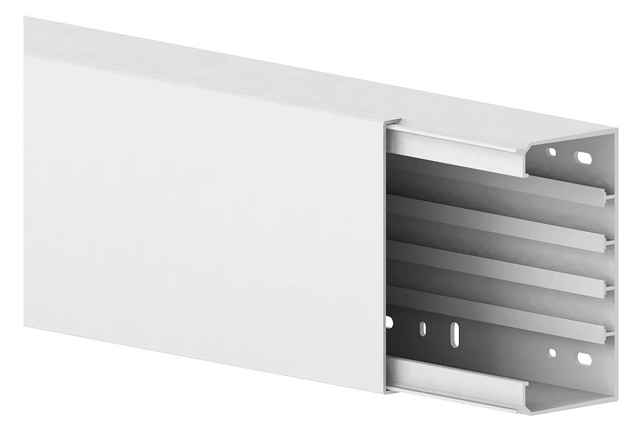 GGK Leitungsführungskanal Kst aws unbeh FB 80x150 80x150x2000mm RAL9010