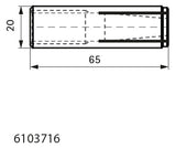 Walraven Einschlaganker WDI1 VA M16x65 un-/gerissener Beton | 6103716