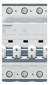 SIEMENS Leitungsschutzschalter UC B 16A 5SY4316-6 3p 400V 3TE 50Hz IP20