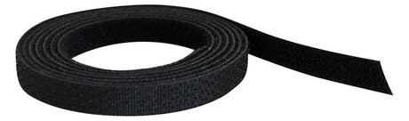 WALRAVEN Klettband IKS-2000 schwarz b=12mm Rolle 25m für Schilderhalter