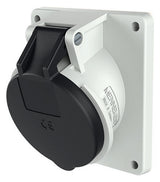 MENNEKES CEE-Anbausteckdose 7p 32A 7h 1050 500V/sw IP44 Schraubkl abgew Kst