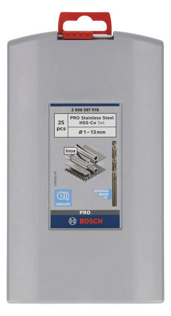 BOSCH-EW Bohrerset 25tlg Bohrer 25xHSS 2608587018 Box