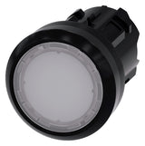 SIEMENS Drucktaster Front 1f ws bel.b 3SU1001-0AB60-0AA0  22mm rnd IP68