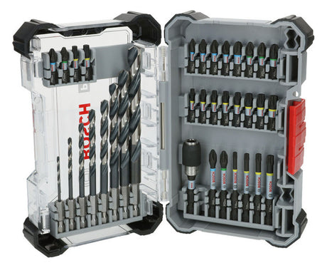 BOSCH-EW Werkzeugset 35tlg Bohrer 8xHSS BOHRER-/SCHRAUB Box