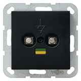 GIRA Potenzialausgleichsdose UP sw mt System 55 0405005 Steckd 2f
