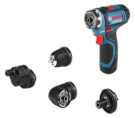 BOSCH-EW Akku-Bohrschrauber 12V 2Ah 30Nm Professional GSR 12V-15 FC  1-10mm