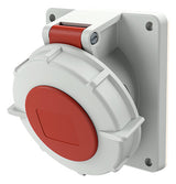 MENNEKES CEE-Anbausteckdose 5p 16A 6h 3485 400V/rt IP67 schraubl.Kl abgew Kst