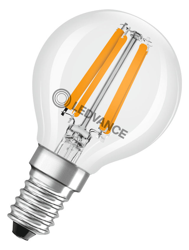 LEDVANCE LED-Lampe FM E14 4,2W 2700K ws LED Classic P 40 Fil DIM CRI97 S 4. 470l