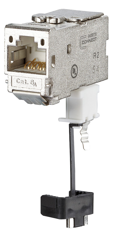 METZ CONNECT Modular-Buchse Cat6A RJ45 270° 130B12-E 26-22AWG Schirm rnd si