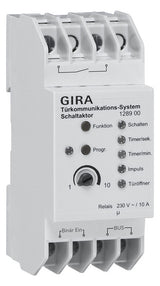 GIRA Schaltaktor REG 2TE 10A 230V Türko 128900