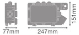LEDVANCE Verteilerdose gr 247mm FL MAX CONNECTOR BOX