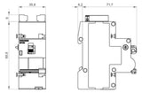SIEMENS Fernantrieb 1W uni 230V 2TE 1st 5ST3056
