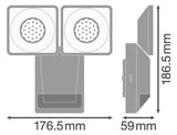 LEDVANCE LED-Anbaustrahler 16W Konv 1LED ENDURA PRO Spot Sensor 16W 4000K IP ws