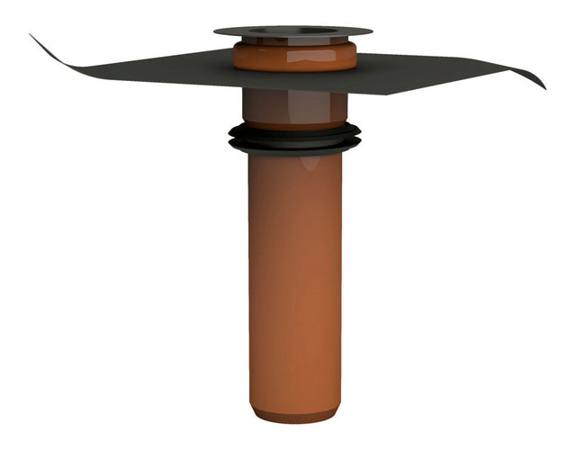 Hauff Bodenplattendurchführung BD-FIX KG m. Folienflansch Mediumrohr AD 125 mm | 3030551726